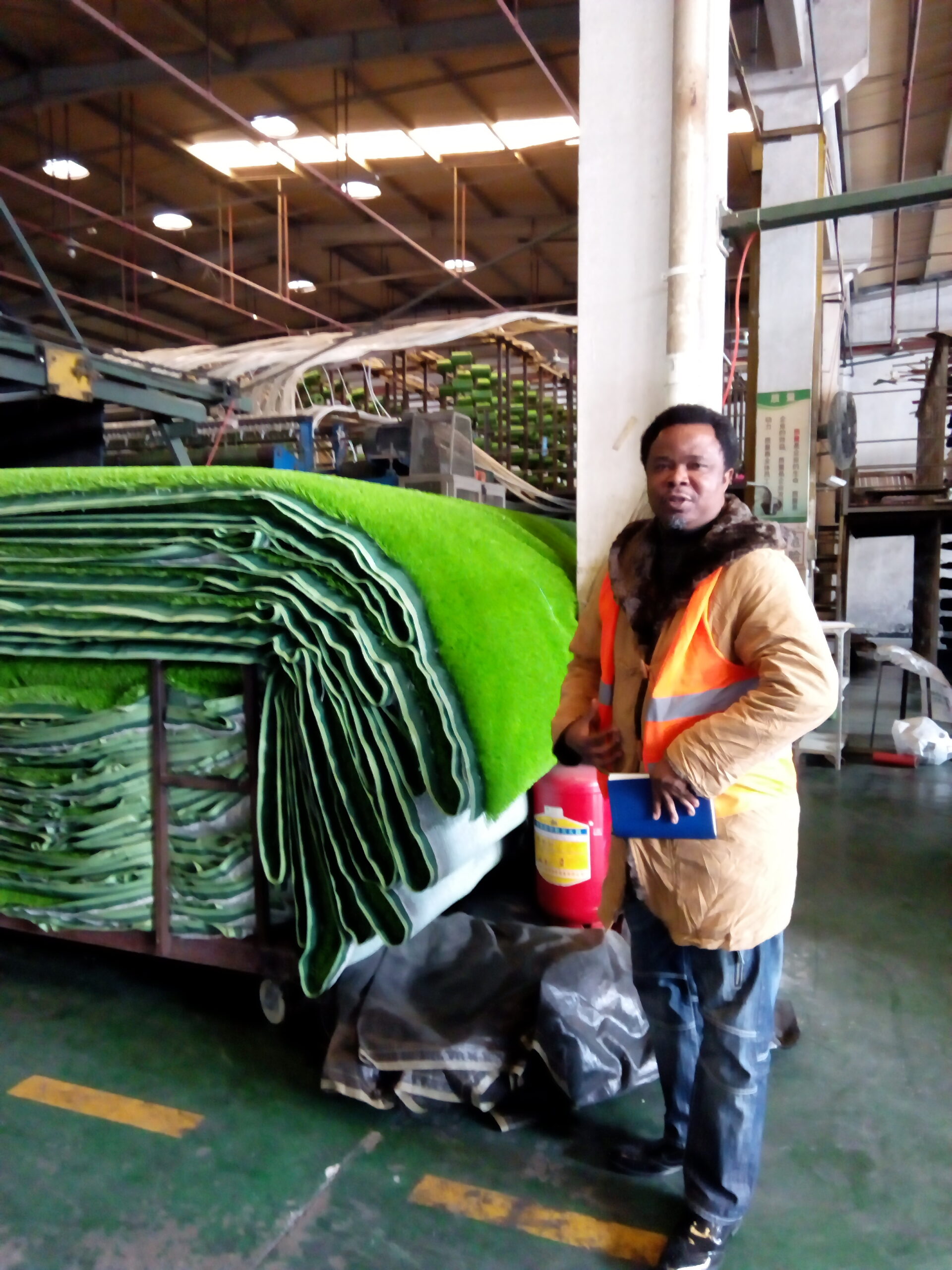 You are currently viewing Nigeria’s Number one major importer of artificial/synthetic grass/turf. ( CHINA TOUR)