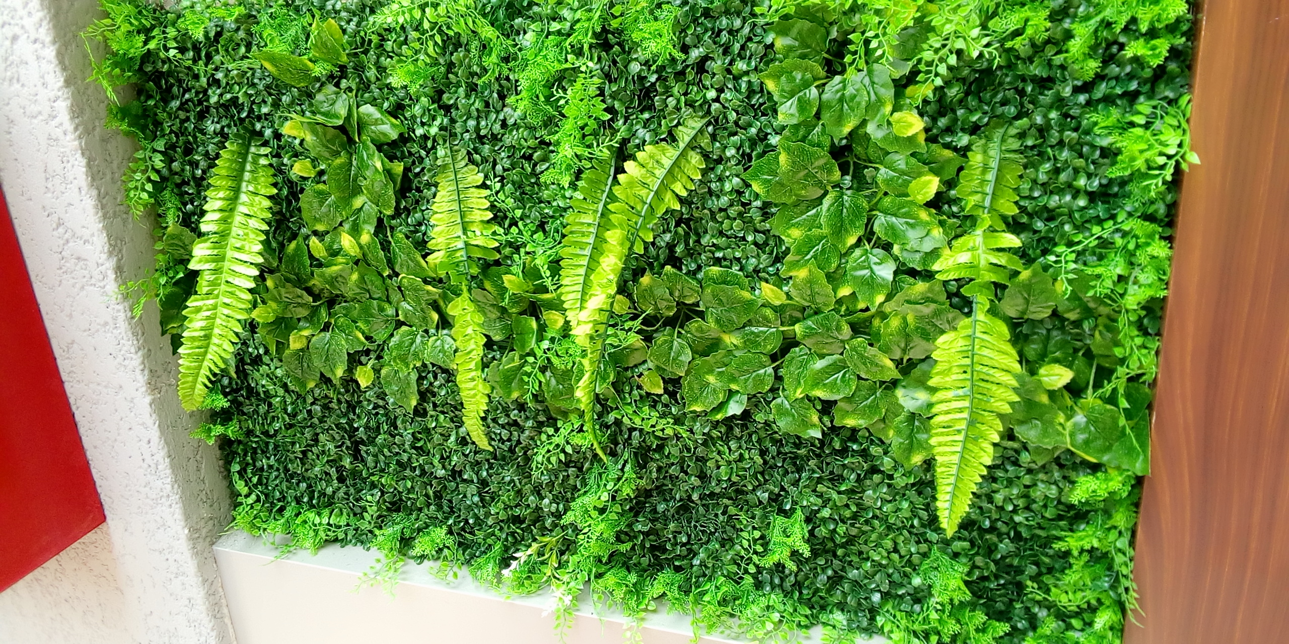 Read more about the article Artificial wall Grass/Flower Installation at Lekki