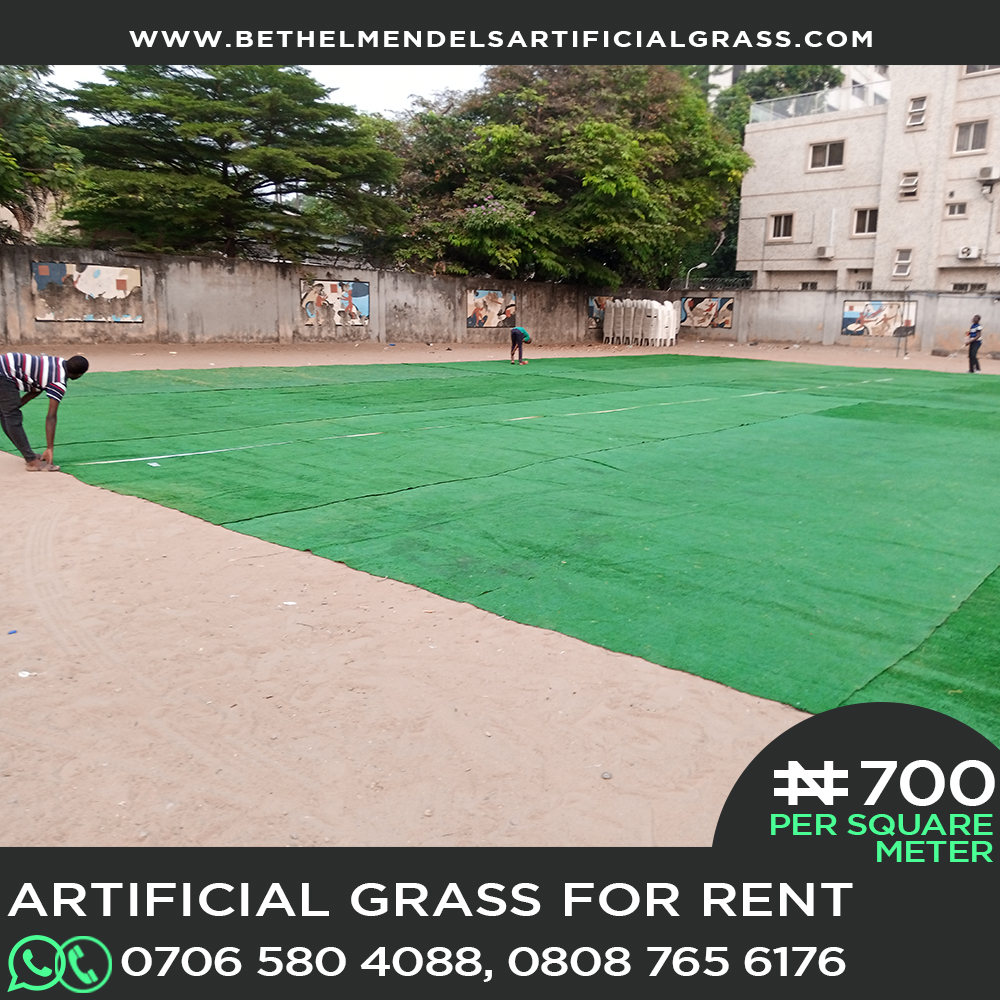 You are currently viewing Artificial Grass Installation at Ikoyi Lagos (Rent/hire)