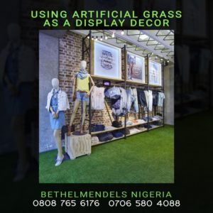 Read more about the article Artificial Grass As A Display Decoration Piece