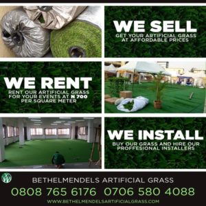 Read more about the article Artificial Grass Decking Installation At Opebi, Ikeja Lagos
