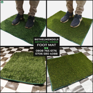 Read more about the article New Innovation – Artificial Grass Foot Mat