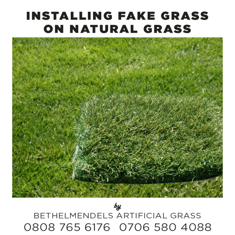 You are currently viewing Can I Install Fake Grass on Natural Grass