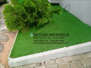 Read more about the article Artificial Grass Installed at Lekki County, Lagos