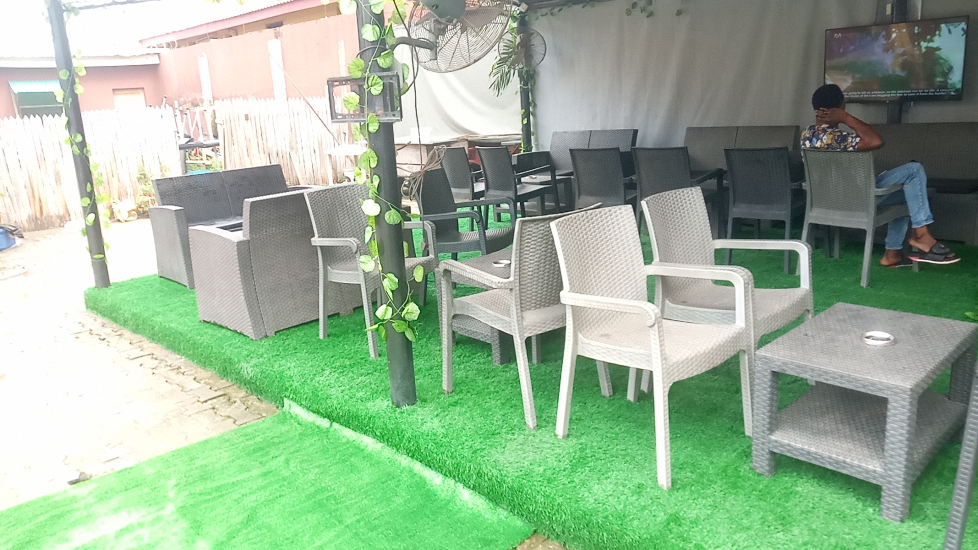 Read more about the article Artificial grass Installation at Alausa